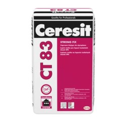 Ceresit CT83 Strong Fix Zaprawa Klejąca do Mocowania Płyt Styropianowych - 25kg