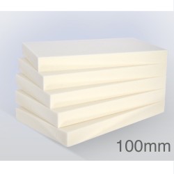 100mm (10cm) Płyta Izolacyjna PIR do Systemów Ociepleń Zewnętrznych – EUROPIR ETICS - 600mm x 1000mm - (op. 5 sztuk)