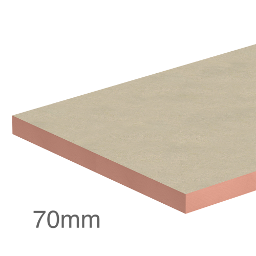 70mm (7cm) Kingspan Kooltherm K5 Rezolowa (Fenolowa) Zewnętrzna Płyta Izolacyjna do Systemów Dociepleniowych z Tynkiem - 1200mm x 400mm - (op. 8 sztuk)