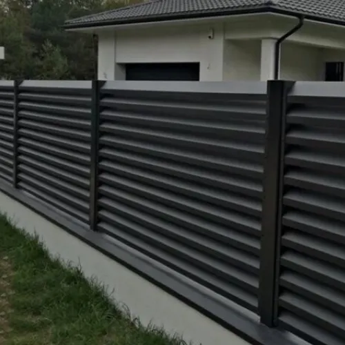 Ogrodzenie żaluzjowe - Kurp-Dach Ogrodzenie żaluzjowe - Kurp-Dach